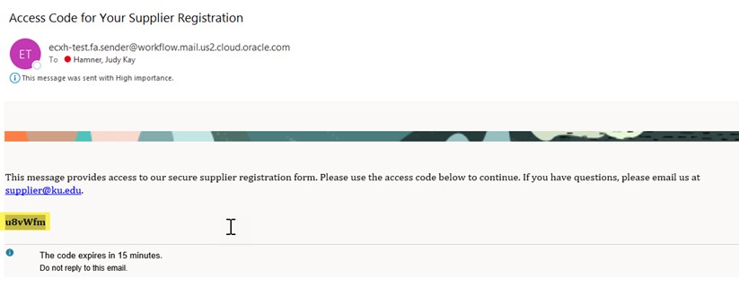 Email Example